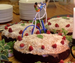 Bicycle sculpture optional!