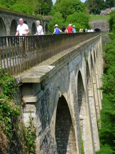 Crossing the Chirk Aqueduct