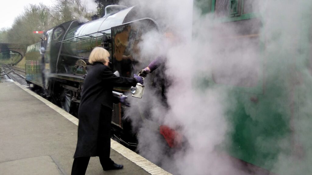 Watercress Line train